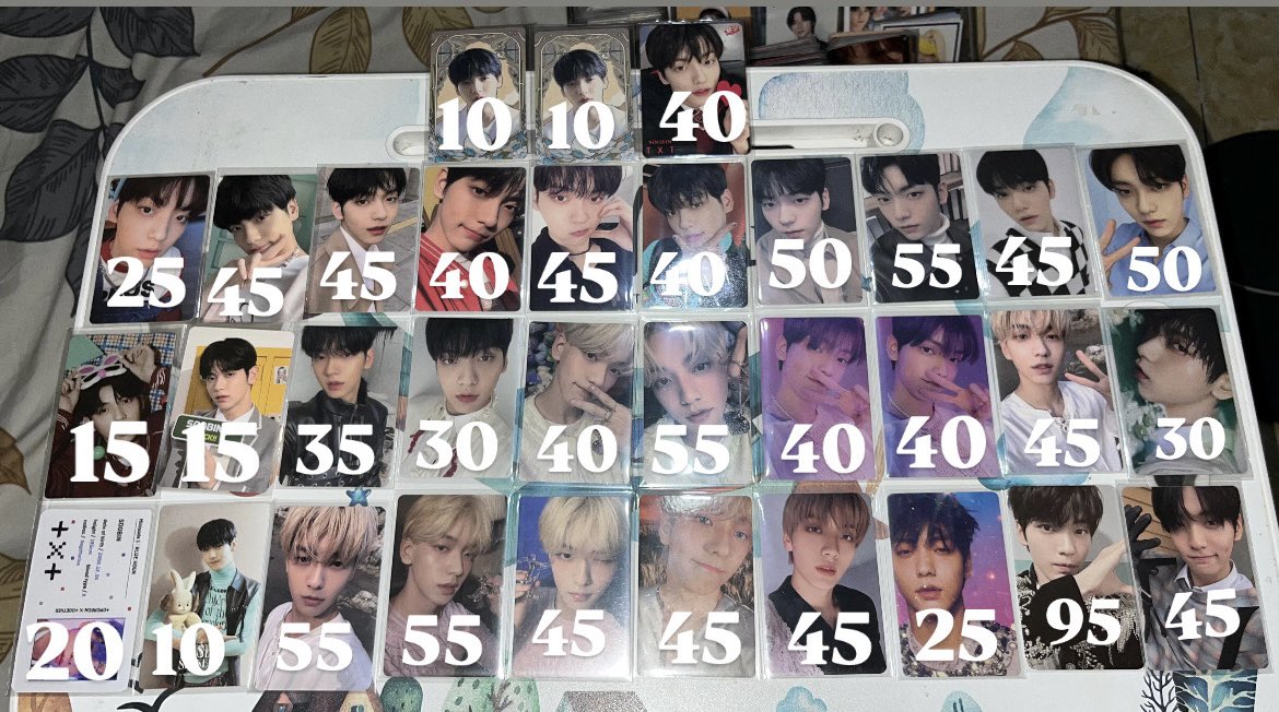 Cellaszh's tweet photo. WTS aab pc txt💕✨

- dom solo
- ready stock, siap kirim
- dapat freebies
- cekon gedor
- NOT SENSITIVE BUYER

want to sell photocard poca album pob ld downsizing soobin yeonjun beomgyu taehyun hueningkai tubatu temptation tsct together manyo dejavu freefall freeze 투바투 포카 https://t.co/S4PTVXBxZS