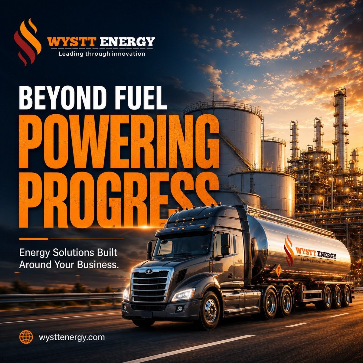 wystt_energy's tweet photo. Wystt Energy delivers quality fuel supply, dependable logistics, and energy services you can count on to keep your operations moving every day.

𝐅𝐨𝐫 𝐈𝐧𝐪𝐮𝐢𝐫𝐢𝐞𝐬:
Phone Number: +2349069581310
Website: https://t.co/aEeVpExUjJ

#oilandgas 
#energyIndustry
#reliability https://t.co/qrRCvgcPsb