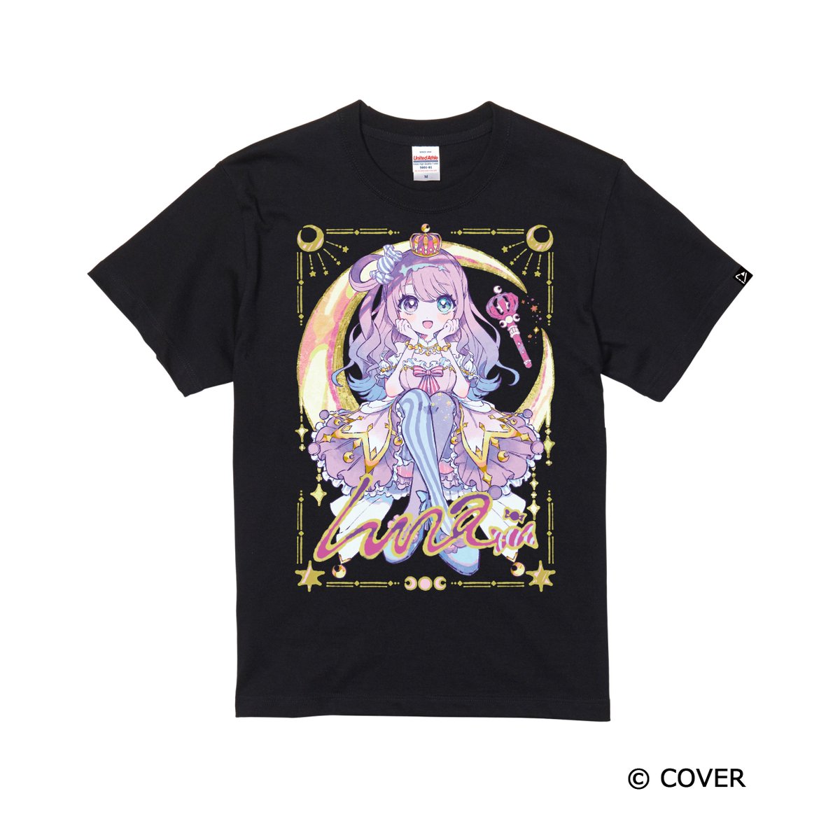 himemoriluna's tweet photo. んなああああああああい💓
んなTシャツ販売開始なのら～✌(・o・🍬)
#夏はホロT　#姫森ルーナ

https://t.co/OjuTUywMDJ https://t.co/eXj5HJuDZf