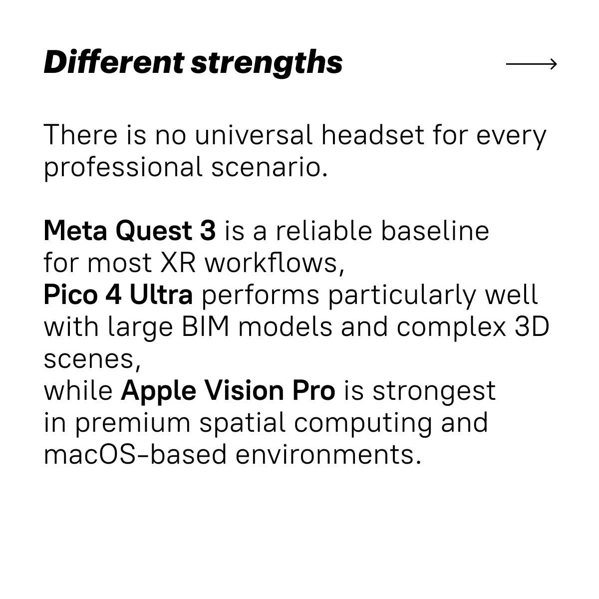 JetStyle3's tweet photo. We asked Alex Markin, JetStyle’s XR Creative Director, to share his practical experience with #Meta #Quest 3, #Pico 4 Ultra, #Apple #VisionPro, and other devices — and explain what actually matters when choosing hardware for business use. https://t.co/Ux2rv1zSaJ