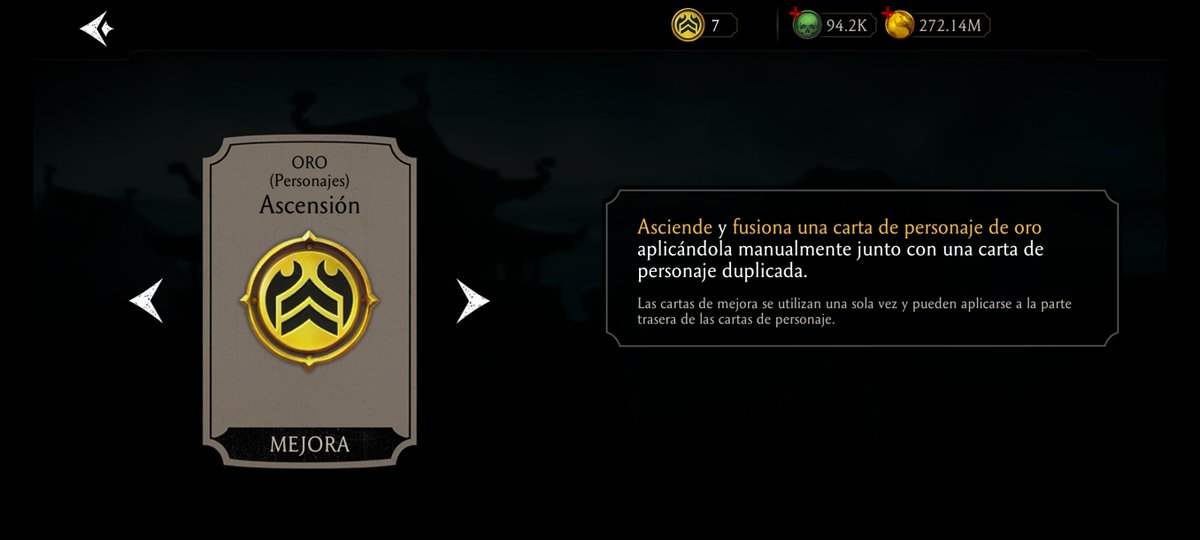 AlexisMKMobile's tweet photo. I hope that in future updates, ascension cards for Gold characters will be added as random rewards in Towers and the Krypt
@ManWithNoGame45 
@MKMobileGame 
#MKMobile https://t.co/Z2Miqt5s0r