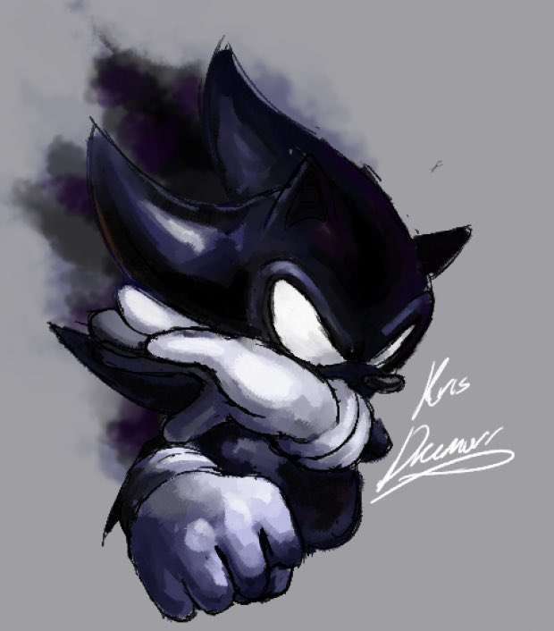 MossEaterSWORD's tweet photo. Dark sonic again!
#Sonic 
going banger for banger https://t.co/YaIk2UCr9f
