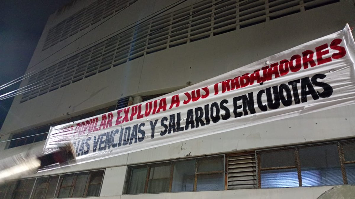 CGIPopular's tweet photo. En @populardiario, Francisco Fascetto paga lo que quiere y cuando quiere: la empresa anunció el pago del 12.5% de un salario que abona en cuotas y sin respetar paritarias. 
Además, nos deben cuatro aguinaldos y más de un millón en sumas no remunerativas https://t.co/0nNWRXW1mU