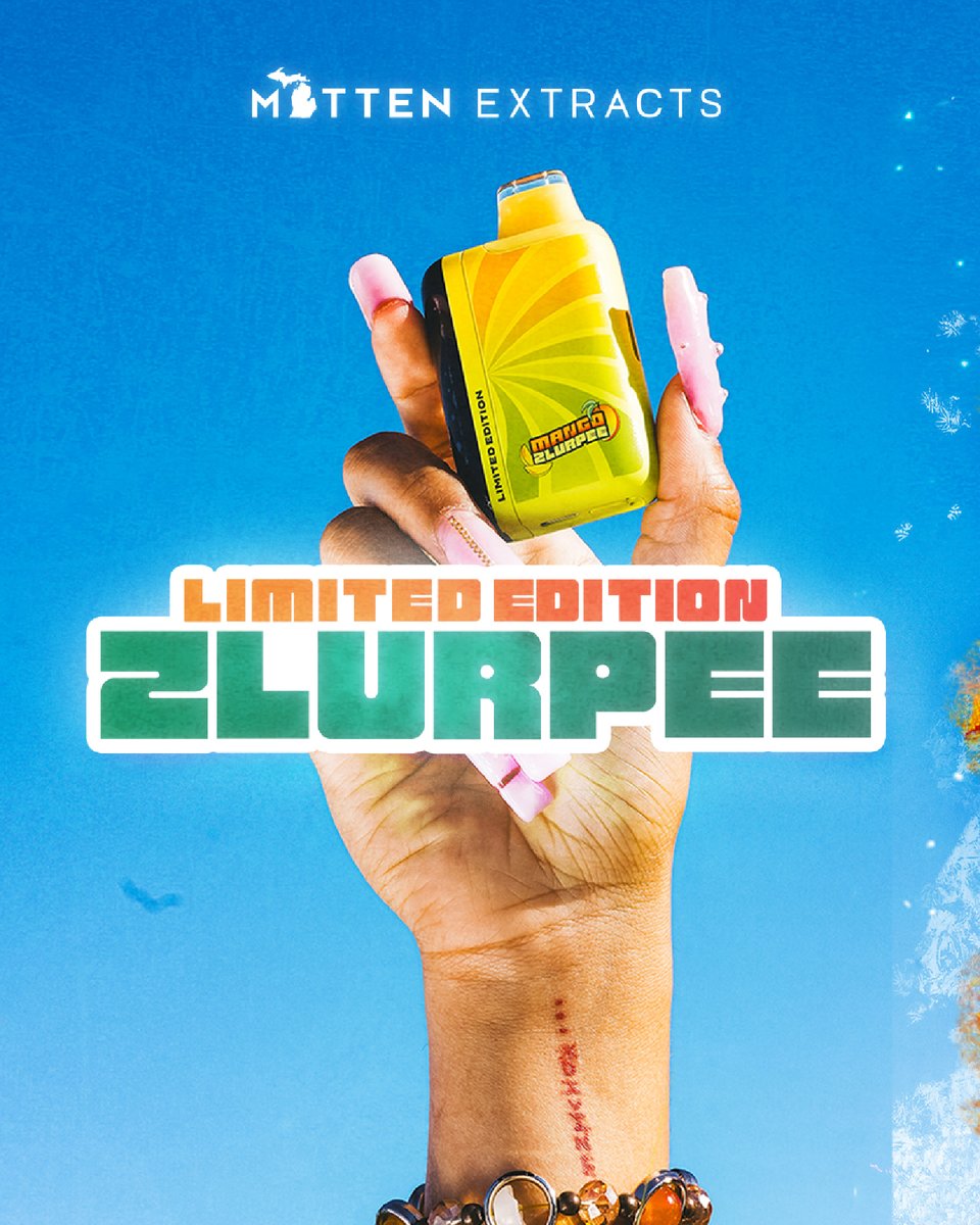mitten_extracts's tweet photo. Zlurpee Is live and in full effect!
#MittenExtracts #FeeltheEffect https://t.co/foND7pXmdL
