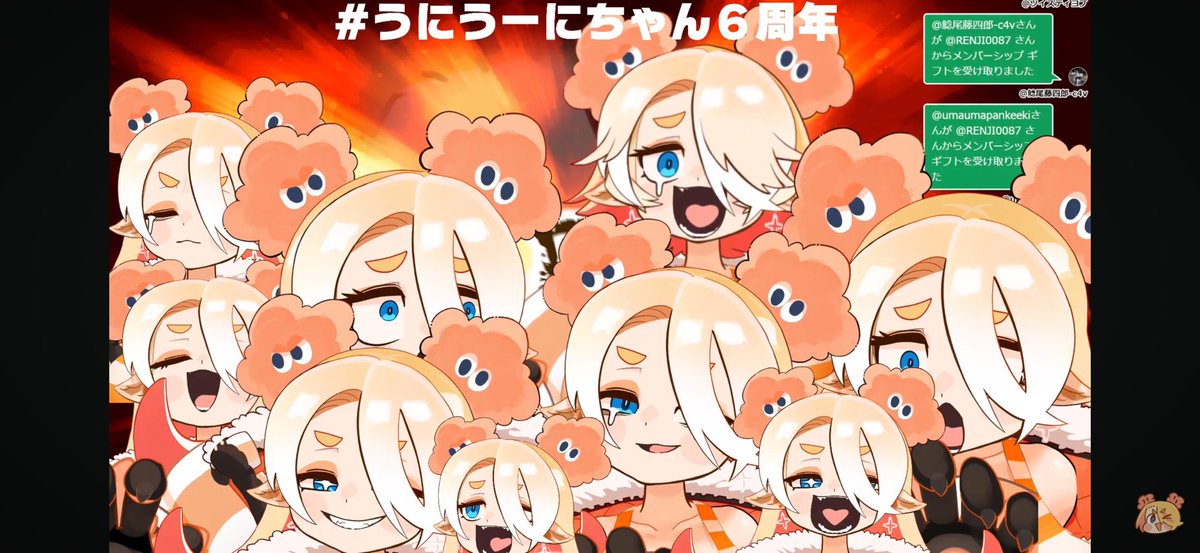 uninchang's tweet photo. いろんな顔ができるよ
うになりました
#うにうーにちゃん6周年 https://t.co/kjYQqHw8DL