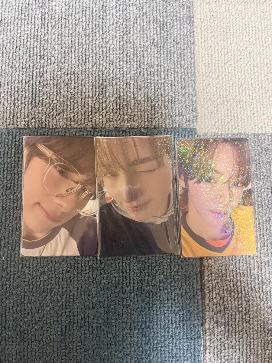 H247G's tweet photo. 求 シニュ、ドフン、ギョンミン
譲 ヨンジェ、ジフン、ハンジン

ハートタッチ会当日での手渡しを希望としてます。お気軽にDMください🙇‍♀️ https://t.co/8kSKRuBsjR