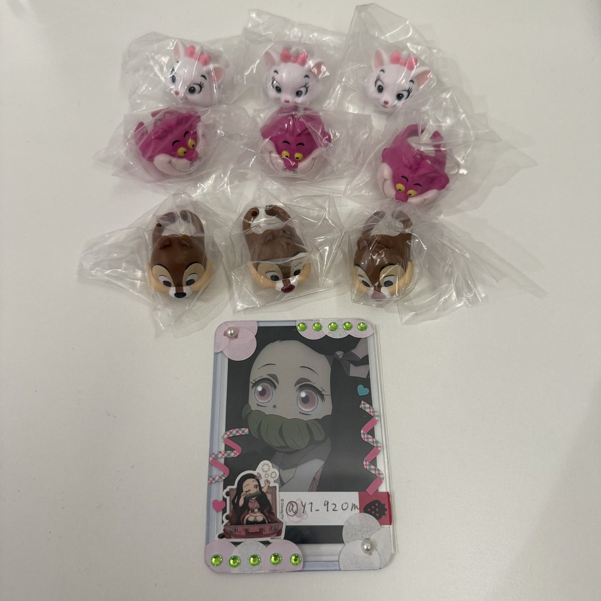 y1_920m's tweet photo. 交換　ディズニー　ファッションリング

譲　チップ　デール2  マリー3 
　　チェシャ猫3

求　クラリス

普通郵便にて発送
検索からでもお気軽にお声掛けください https://t.co/XWPCES9xfV