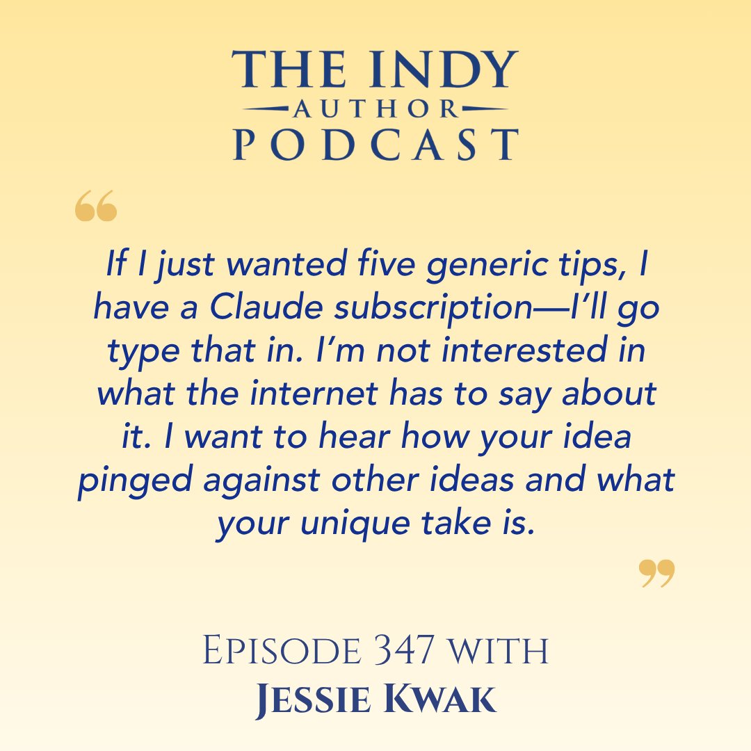 TheIndyAuthor's tweet photo. From The Indy Author Podcast Episode 347 - Using Magpie Mode to Gather and Connect Ideas with Jessie Kwak
#amwriting #amcreating #authorlife #authormindset
Interview video at https://t.co/aVIptnasjh
Show notes at https://t.co/MvNy7W8eXF (subscribers get exclusive content) https://t.co/OkiKYmdHfb