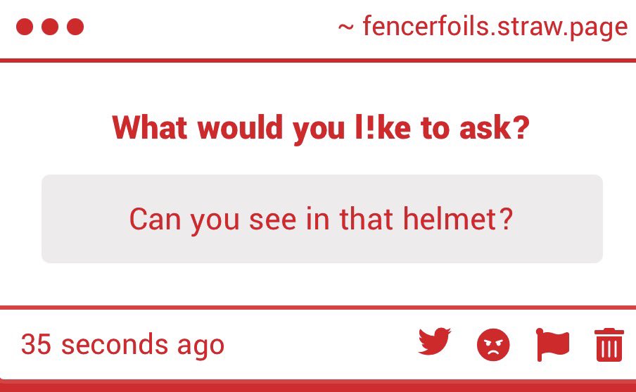 FencerFoils's tweet photo. yes. https://t.co/8i00HtKGl0