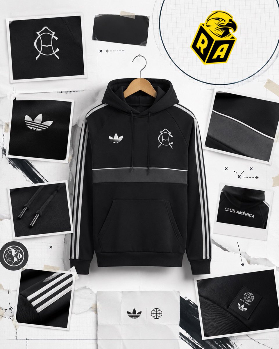 ResacaAmerica's tweet photo. LA ELEGANCIA DEL MÁS GRANDE. 🖤🦅

Una colección que combina la esencia clásica del con una estética retro, minimalista y contemporánea. 😮‍💨

Diseños sobrios, detalles deportivos y una paleta en blanco, negro y gris que elevan el estilo. 🔝

¡¡ESTA VEZ SE LUCIERON!! 🔥 https://t.co/5zcqDD5HoI