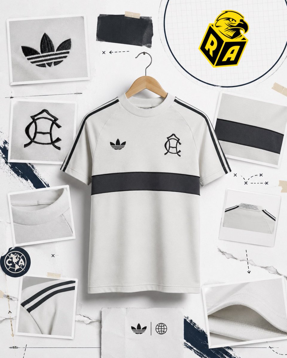 ResacaAmerica's tweet photo. LA ELEGANCIA DEL MÁS GRANDE. 🖤🦅

Una colección que combina la esencia clásica del con una estética retro, minimalista y contemporánea. 😮‍💨

Diseños sobrios, detalles deportivos y una paleta en blanco, negro y gris que elevan el estilo. 🔝

¡¡ESTA VEZ SE LUCIERON!! 🔥 https://t.co/5zcqDD5HoI