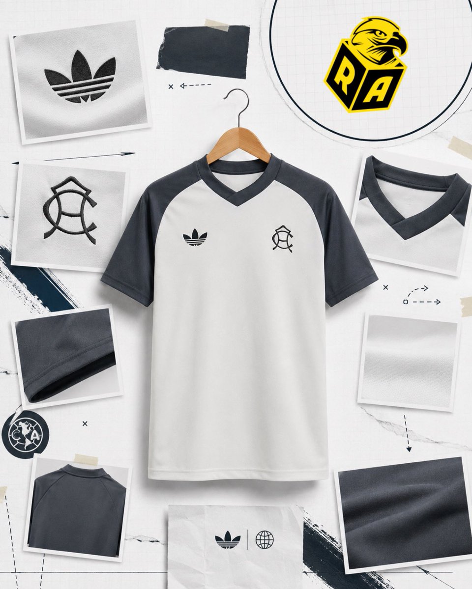 ResacaAmerica's tweet photo. LA ELEGANCIA DEL MÁS GRANDE. 🖤🦅

Una colección que combina la esencia clásica del con una estética retro, minimalista y contemporánea. 😮‍💨

Diseños sobrios, detalles deportivos y una paleta en blanco, negro y gris que elevan el estilo. 🔝

¡¡ESTA VEZ SE LUCIERON!! 🔥 https://t.co/5zcqDD5HoI