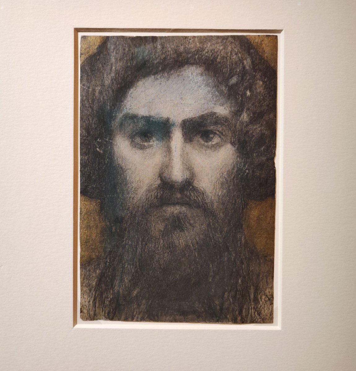 Palaumede's tweet photo. Paix lumineuse de paysages alpestres qui contraste avec les autoportraits symbolistes et inspirés à l'entrée.
- Exposition Giovanni Segantini, Marmottan https://t.co/tuUZNkAu8I