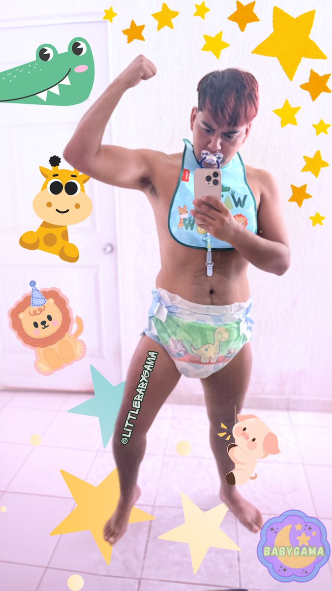 LittleBabyGama's tweet photo. Bebito listo para el desayuno !!! 
¿Que habrá preparado papi? 🍼🥞🍳

#abdl #gayabdl #gaydiaperboy #abdlboy #abdlinpublic https://t.co/SPbsfPo11g