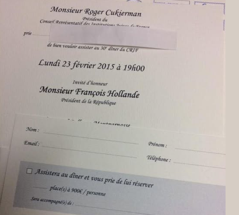 Jn_Bllt's tweet photo. Quand les repas du Crif sont remboursés à 66% par l'argent des Français, ça ne choque personne ?
900€/personne quand même https://t.co/M0HaMIgm9X