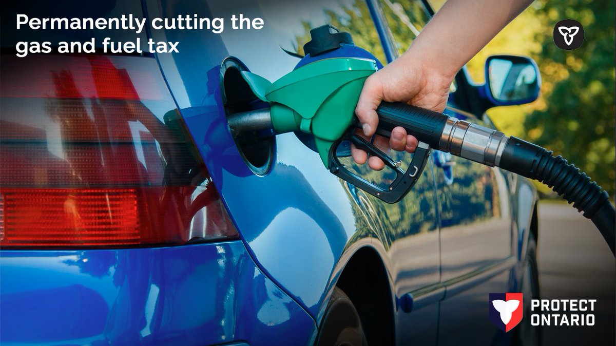paulvickersmpp's tweet photo. As Ontario faces economic uncertainty and U.S. tariffs, we're helping people keep more of their hard-earned money, cutting the gas tax to save every household $500.  We’ll always fight to lower costs for workers and families.
@Fordnation   @PBethlenfalvy https://t.co/09zOre9Tcs