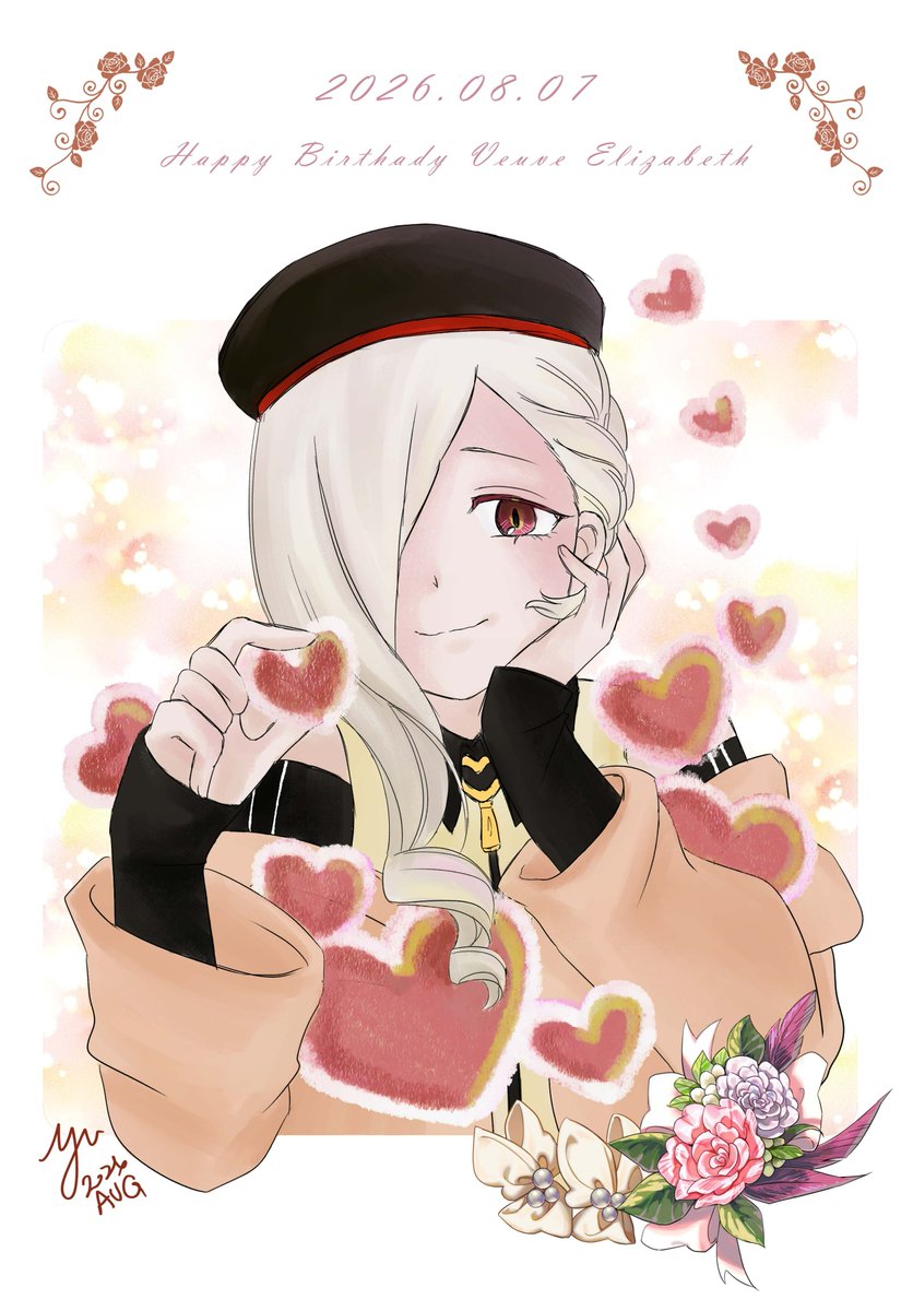 yutsuki0828's tweet photo. ˗ˏˋ🎂𝙷𝚊𝚙𝚙𝚢 𝙱𝚒𝚛𝚝𝚑𝚍𝚊𝚢🎂ˎˊ˗

私にとって何よりも大切なベスちゃんへ♡⃛¨̮

今年で4回目のお誕生日をお祝いできた
ベスちゃんのおかげで、たくさんの忘れられない思い出ができて、これからもずっと大切にしていきたい、大好きだよ⟡.*
 
#ヴーヴ・エリザベス誕生祭2026 
#ヴィジュプリ https://t.co/YFiXFbrMMS