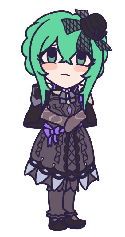 CrimboCombo's tweet photo. Ninae from Fortune's Weave Chibi Sticker! https://t.co/VYhoVWM7TY