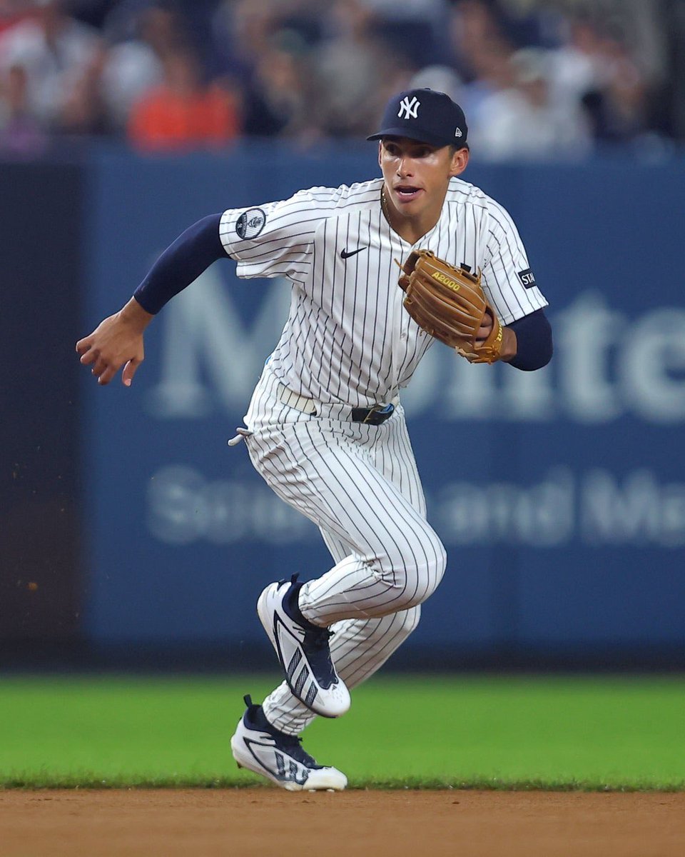 JimmyRandazzo's tweet photo. If George Lombard Jr. hits a HR tonight someone who retweets and is following is winning a Yankees shirt. Comment your size. Let’s go Yankees. https://t.co/WsHnm61k8f