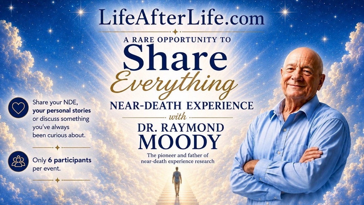 neardeath's tweet photo. Share Everything NDE with Dr. Raymond Moody | August 12, 15, 19, 22, 26, 29, and September 2, 5 | This is a rare opportunity to share your NDE and discuss everything NDE with Dr. Raymond Moody | An Ultra-Exclusive 2-Hour Zoom Discussion | https://t.co/2uBZk50Oce | #NDEs #afterlife #consciousness