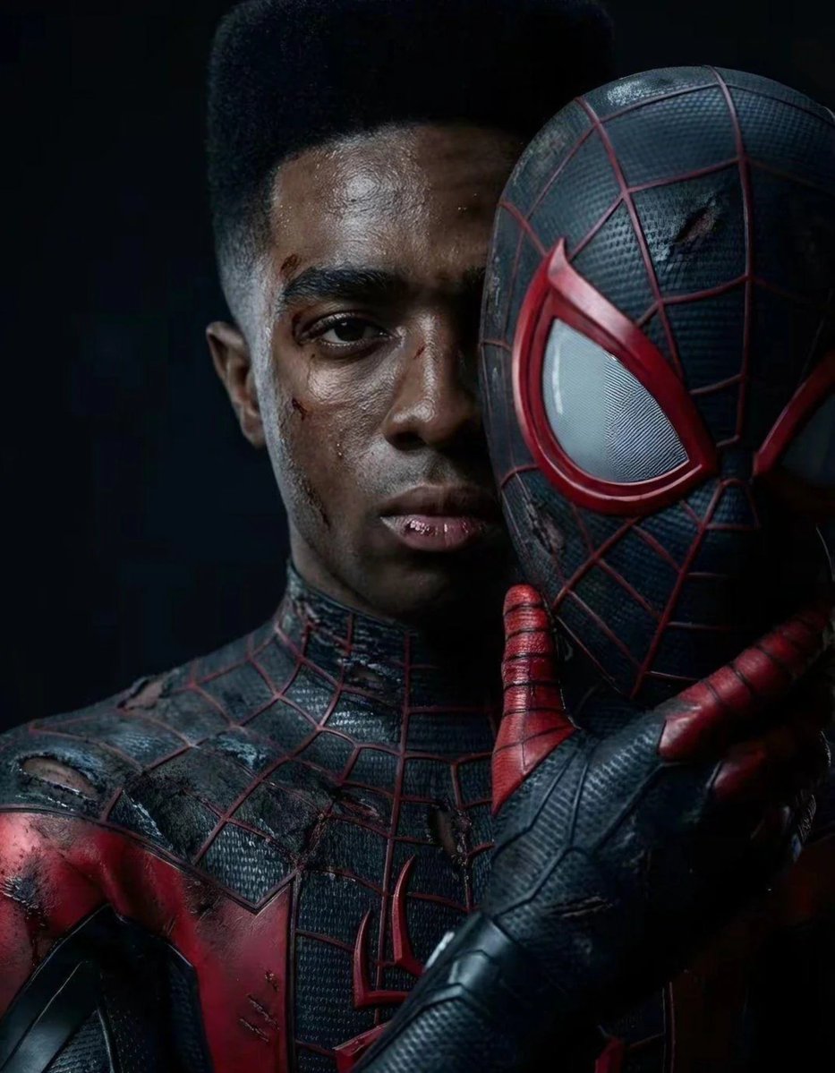 spinitbackzed's tweet photo. Marvel cooked with jean Greys casting now they just have to cast Caleb McLaughlin as miles morales https://t.co/mdvampUxIB