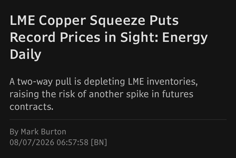 BankerWeimar's tweet photo. There were signs… one sign was when Trafigura pulled all their copper from the LME in May.

I always tell you 🤷 

#COPPER SQUEEZE https://t.co/7uI1rYdG7D