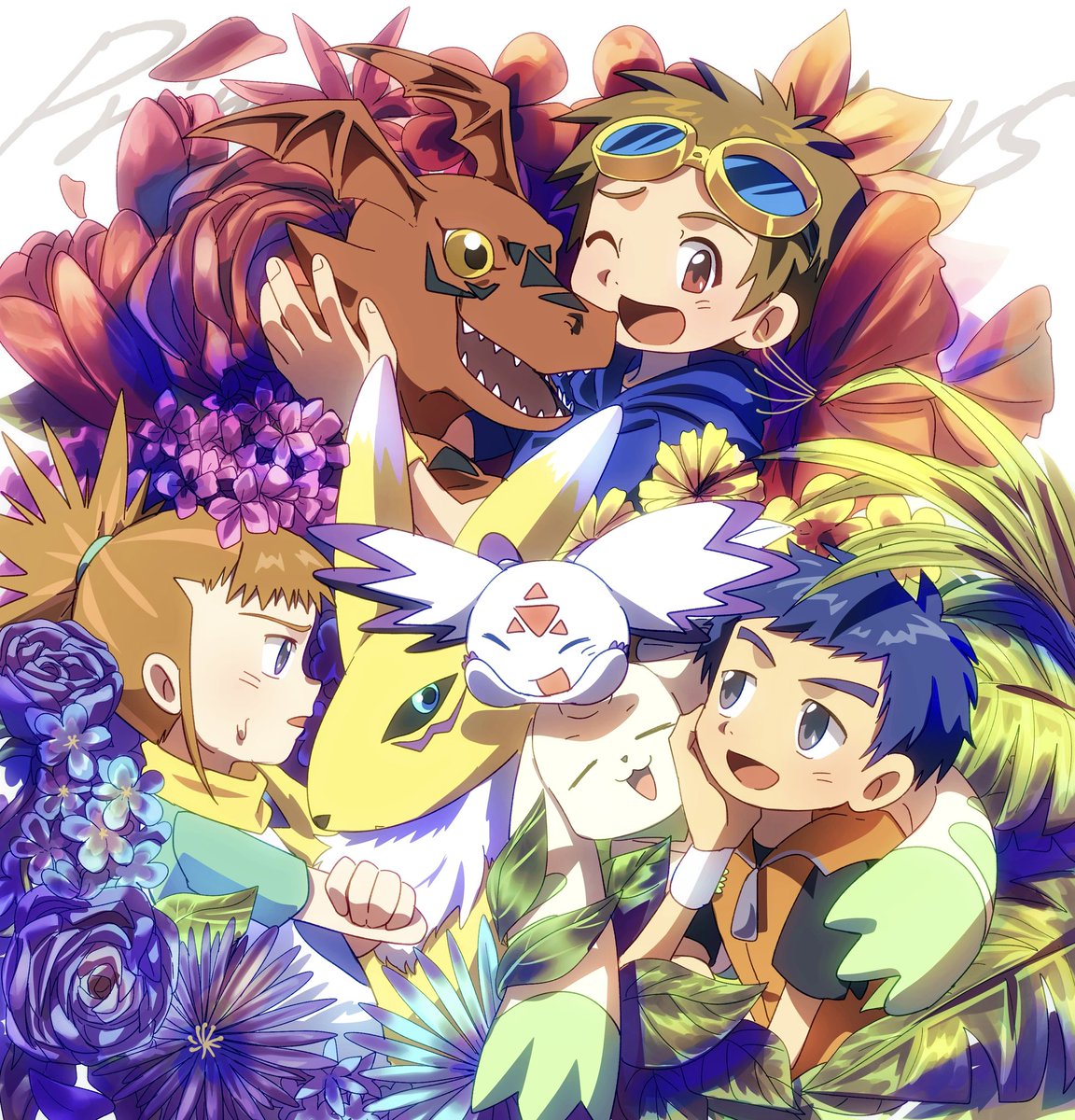 ossannnouragawa's tweet photo. これらお気に入りデジモン絵です https://t.co/6LYAXXGZPi