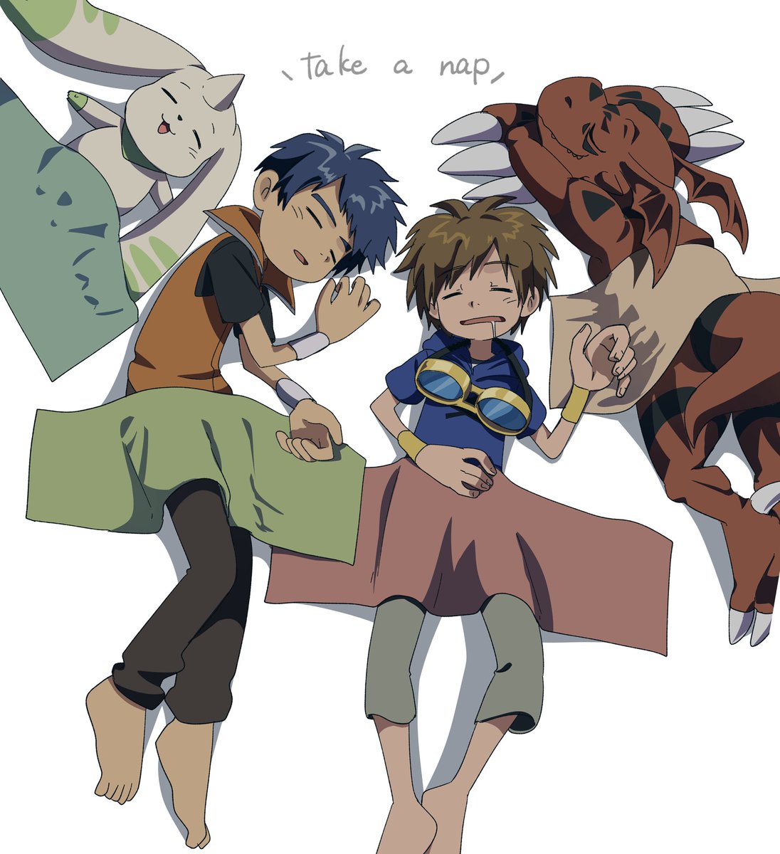 ossannnouragawa's tweet photo. これらお気に入りデジモン絵です https://t.co/6LYAXXGZPi
