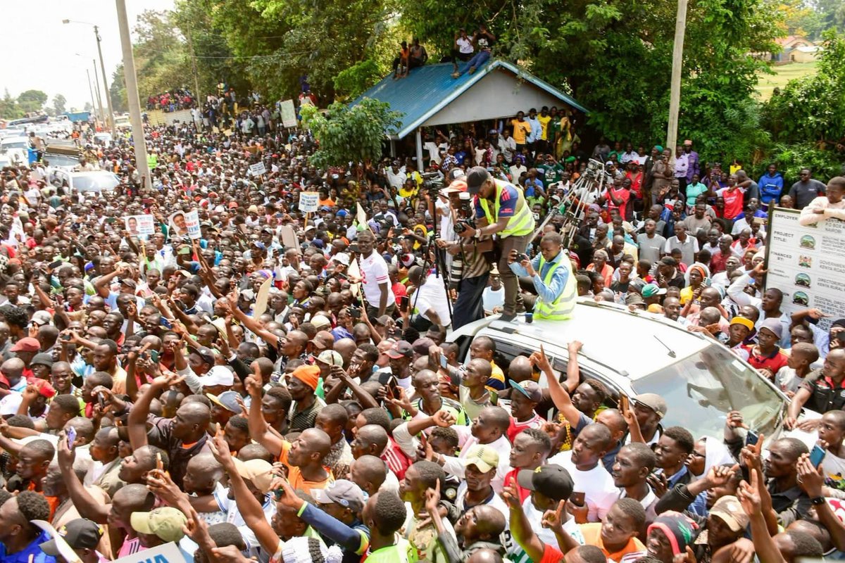 DrBKhalwale's tweet photo. I thank u the good people of Butula Constituency for hosting team Edwin Sifuna today. https://t.co/xfYx3bCF8h