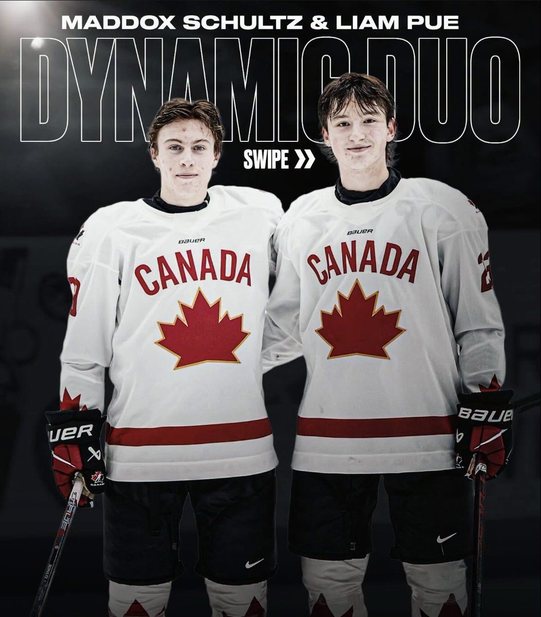 4HockeyProspect's tweet photo. IF YOU WERE 16-18 and could play on a line with these two… would you come play in @WHLPats I’m asking for a couple American kids in particular
#NR #HB #LetsGooooo https://t.co/u8EUUwIlJa