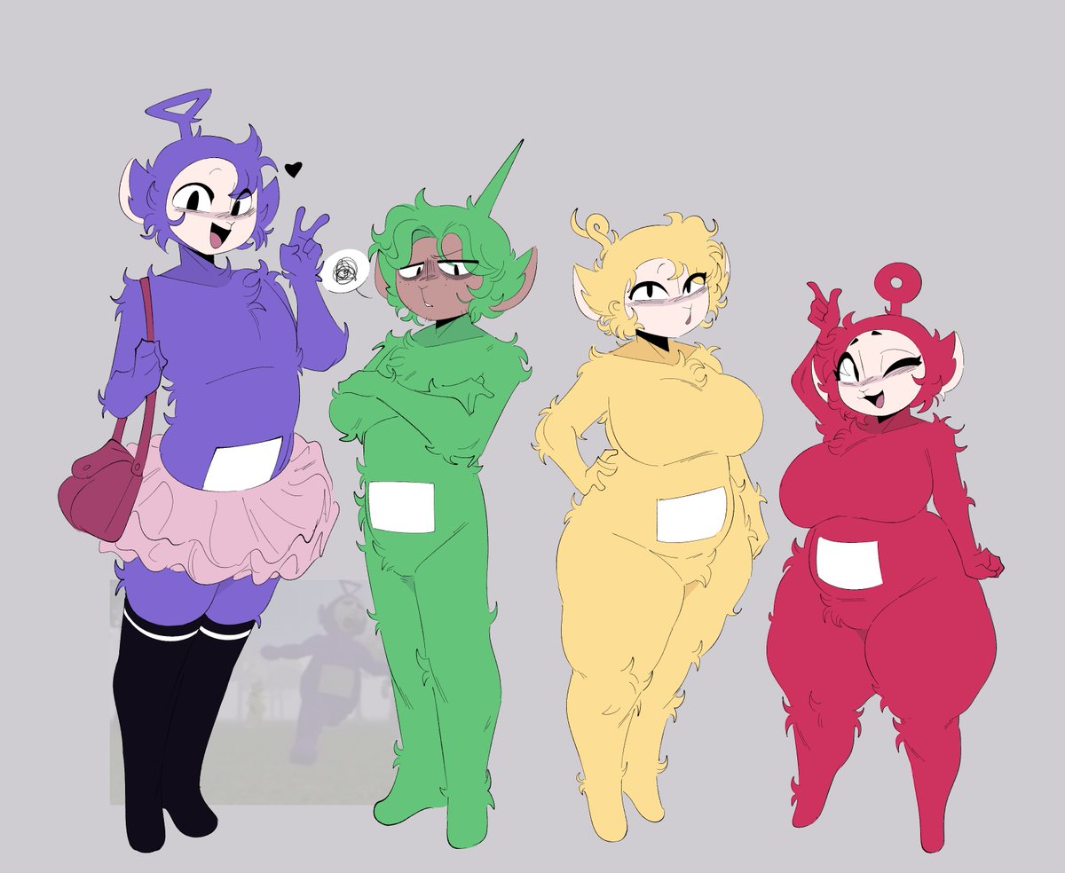 BlacKIcer3's tweet photo. Main four (again)
#slendytubbies #slendytubbiesfanart https://t.co/Ch2v4ZRlZv