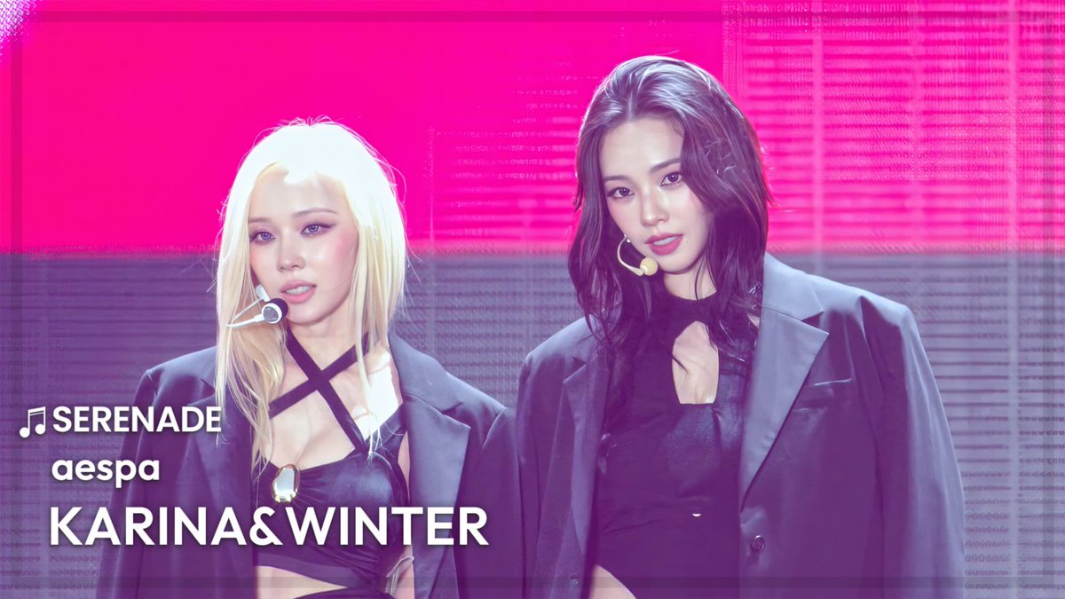 _Coating's tweet photo. 260807 에스파 카리나&amp;윈터 aespa KARINA&amp;WINTER🎵SERENADE 직캠 @SYNK_ COMPLæXITY26-27 SEOUL

https://t.co/Xagtz0WbZE https://t.co/H1xKZNP5E4