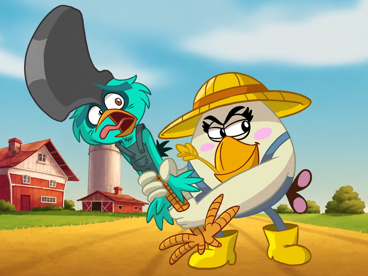 AxeBirdd's tweet photo. He’s de farm’s go-to tool 🪓🪓
Axe if he was in the April fools game Agri Birds
#aprilfools #angrybirds #fanart #oc https://t.co/RvEHFKeuda