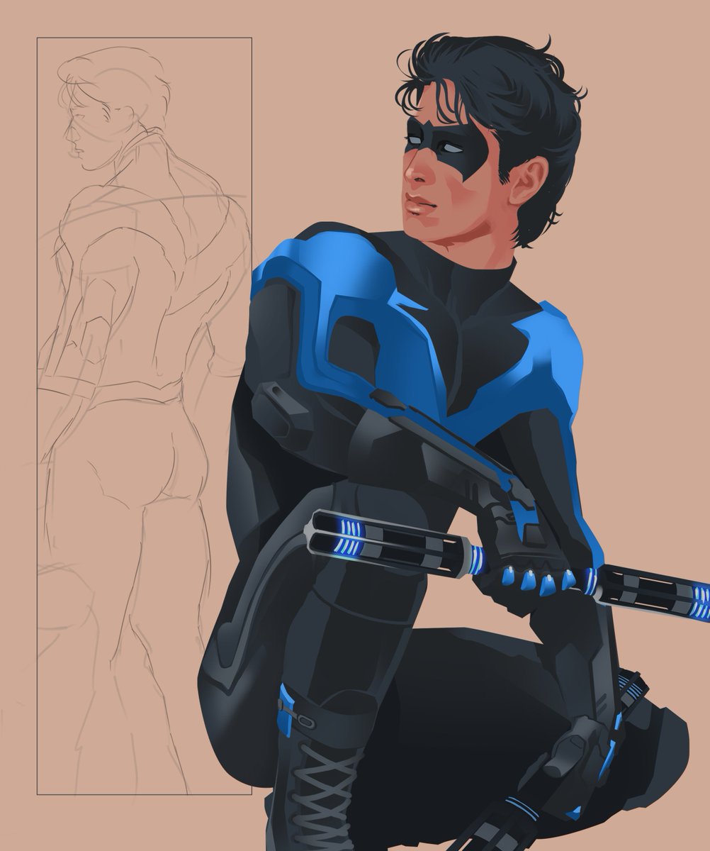 cowboylikezain's tweet photo. @lustforAR if you don’t think he looks good as nightwing then you’re just racist https://t.co/fVoiniCLiH