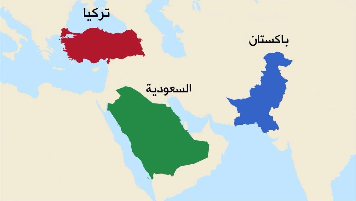 Syria_Strategy's tweet photo. If Syria 🇸🇾, Egypt 🇪🇬, and Afghanistan 🇦🇫 get added into the alliance, then we would officially have our own version of Muslim NATO.

For those who say that's impossible, this alliance was impossible just a few years ago.

إِنَّهُمْ يَرَوْنَهُ بَعِيدًا وَنَرَاهُ قَرِيبًا https://t.co/vSNiKLfuks