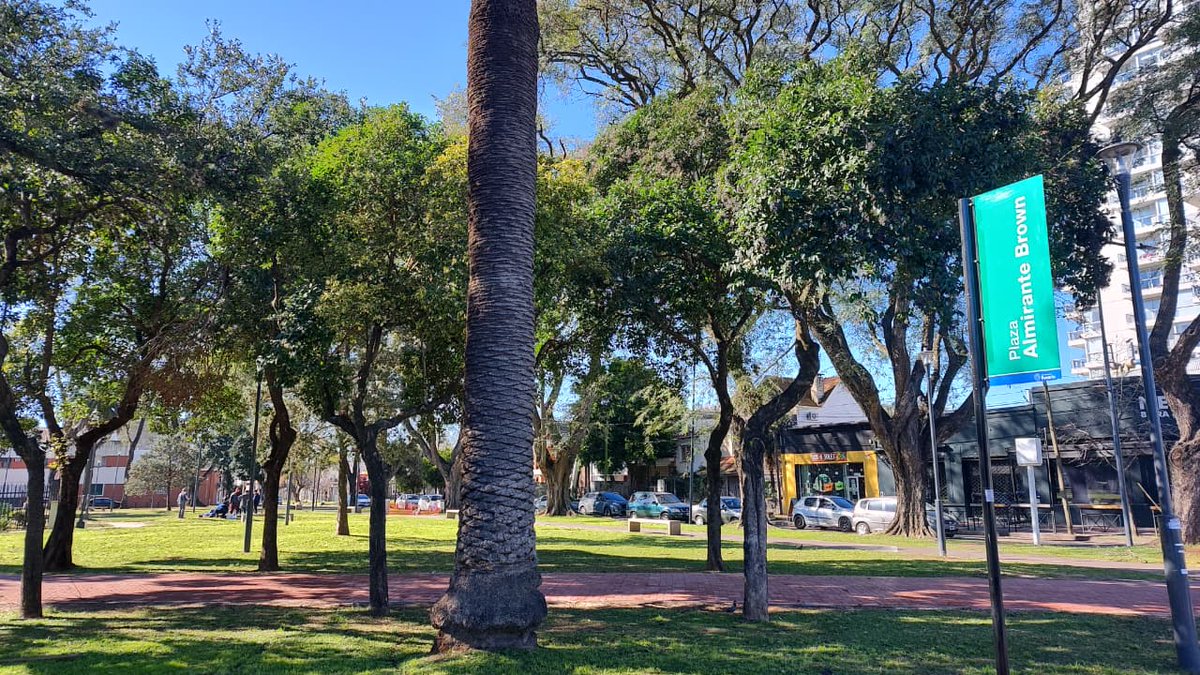 CMDNorte's tweet photo. 🌳 Mejoras en Plaza Brown 🤩

Seguimos poniendo en valor los espacios públicos del norte
👉Nuevos senderos de intertrabado rojo
👉Senderos de hormigón y nuevos desagües en la fuente
🛠️ Bacheo y reparación de las veredas perimetrales
Pequeñas obras para disfrutar nuestras plazas💪 https://t.co/LYYyLJ8okQ