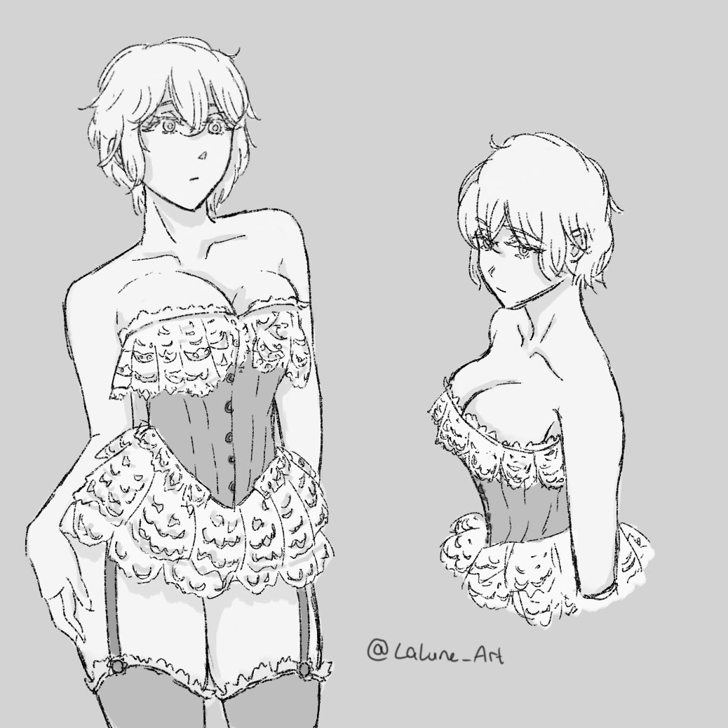 LaLune_Art's tweet photo. Jeanne ♡ https://t.co/Y1xuU2UZLD