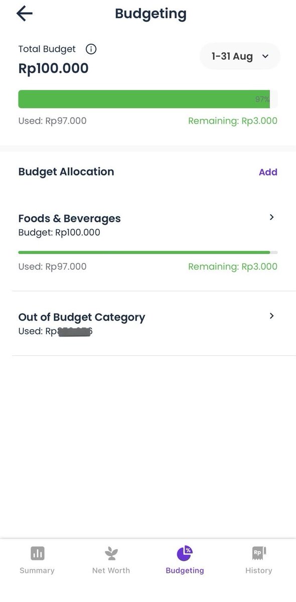 namatchax's tweet photo. bisa budgeting dan liat statik penggunaan/spend kita perbln brp WOW WOW jd bs deh kita pantau pengeluaran apa yg paling gede https://t.co/rECcC6XZvv