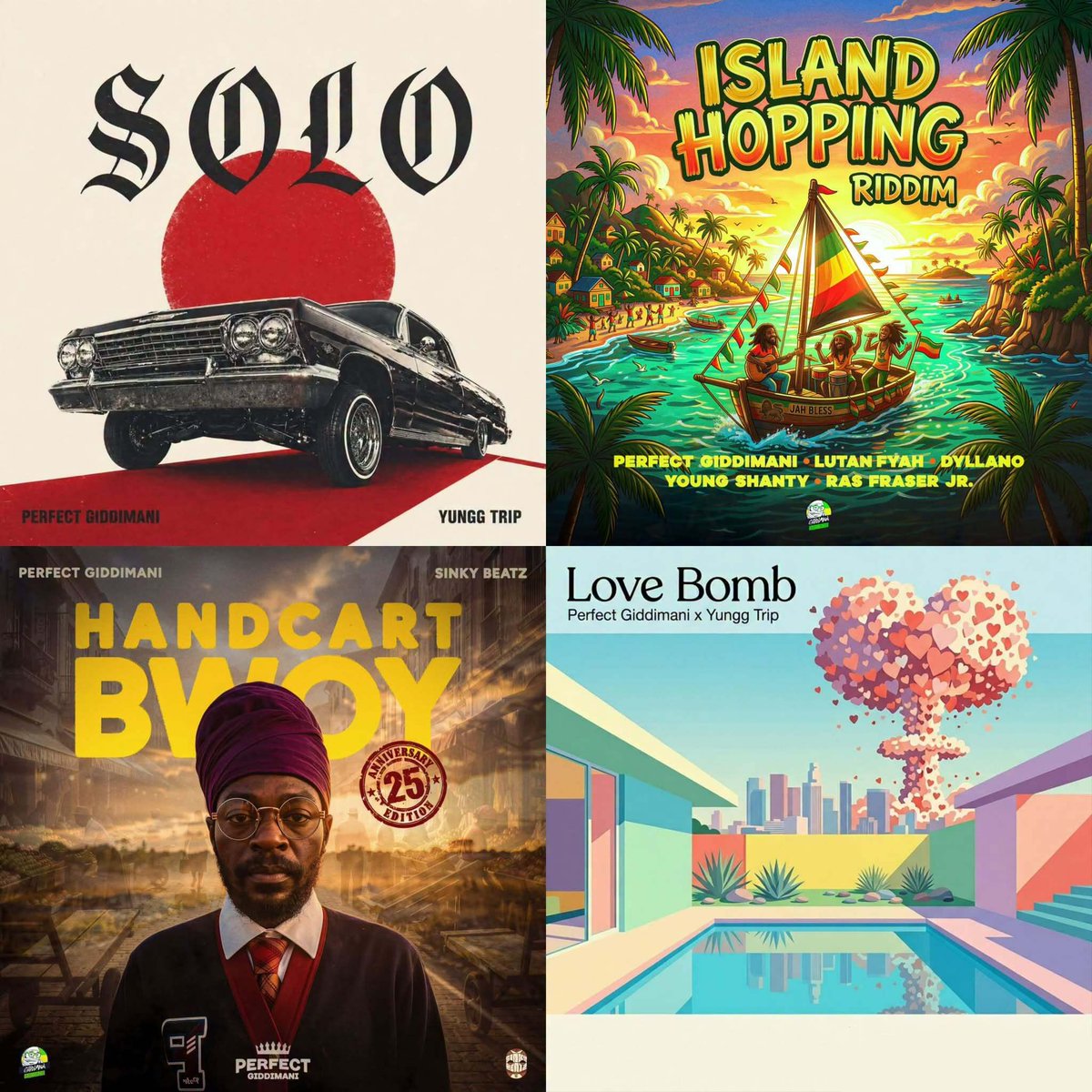 PGIDDIMANI's tweet photo. Solo + more🚘🌴🔥
Thank you for listening 🙏🏼
#perfectgiddimani #newmusic #reggae #spotify #youtube #riddim #reggaevibes https://t.co/ln5Zwv06K1