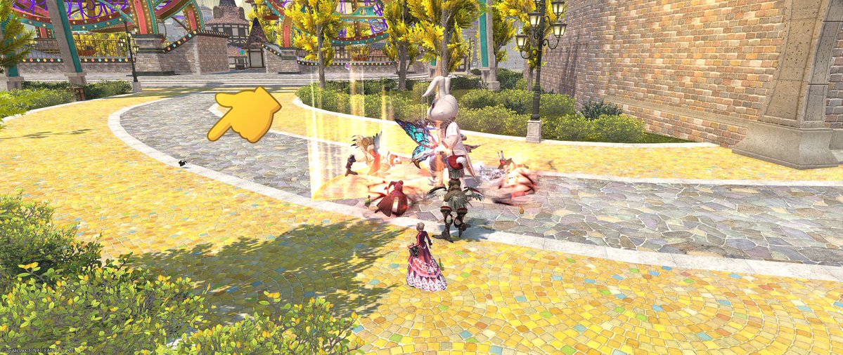 mkug_ff14's tweet photo. FATEしてたら、ゆうじが敵前逃亡したんだけど
いつもならいっしょにたたかってくれるのに、これもバグ😭？ https://t.co/CzYRLIst9J
