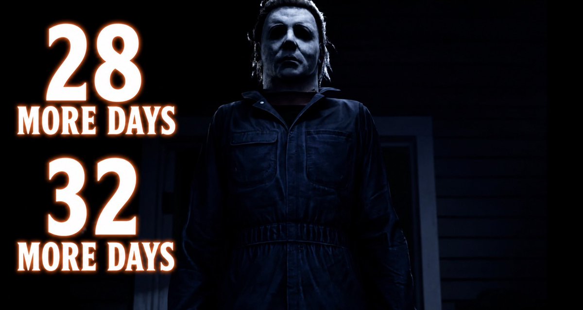 Dangertainmentv's tweet photo. Wait! Do you hear that?? I hear something…Omg run it’s the Boogeyman!!! We are only 28 Days from the Digital Deluxe Edition and 32 Days until release of the Standard Edition! Pre-Order to play Halloween the Game!!🔪🎃
@HalloweenTVG @IllFonic @fearthegun #PS5 #Steam #XboxSeriesX https://t.co/ldKjWF4YaB