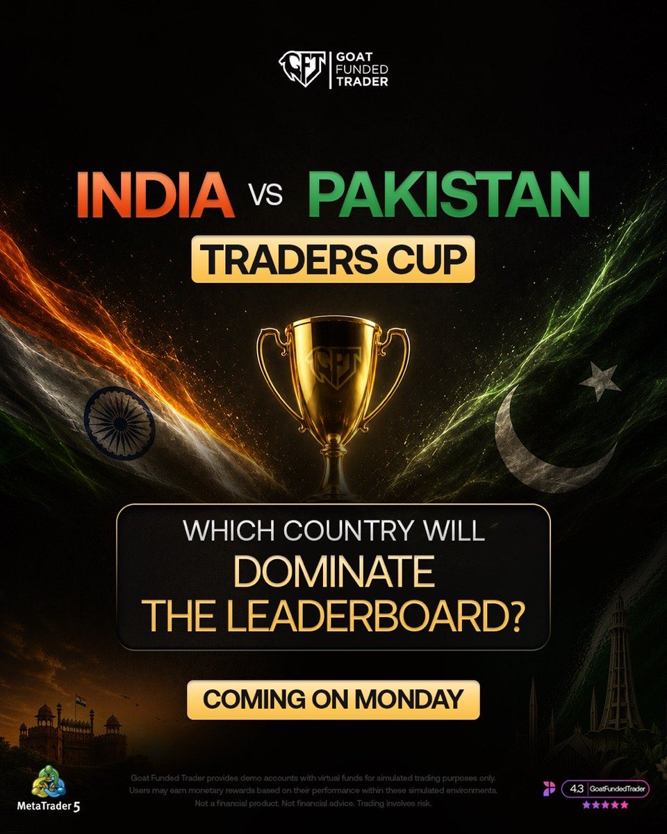 GoatFunded's tweet photo. Monday.
2 Countries.
1 Cup.

Stay ready 🔥 https://t.co/2nkys8CDZV