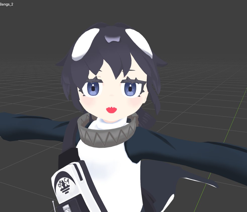 NaNaMuZi3's tweet photo. アバター製作進捗
リップシンク完成
髪の毛の骨入れ大体完了、都度修正
blenderのスキニングってもしかしてやりやすい？
#vrchat
#blender
#オリジナル3Dモデル https://t.co/RVBEwwemz8