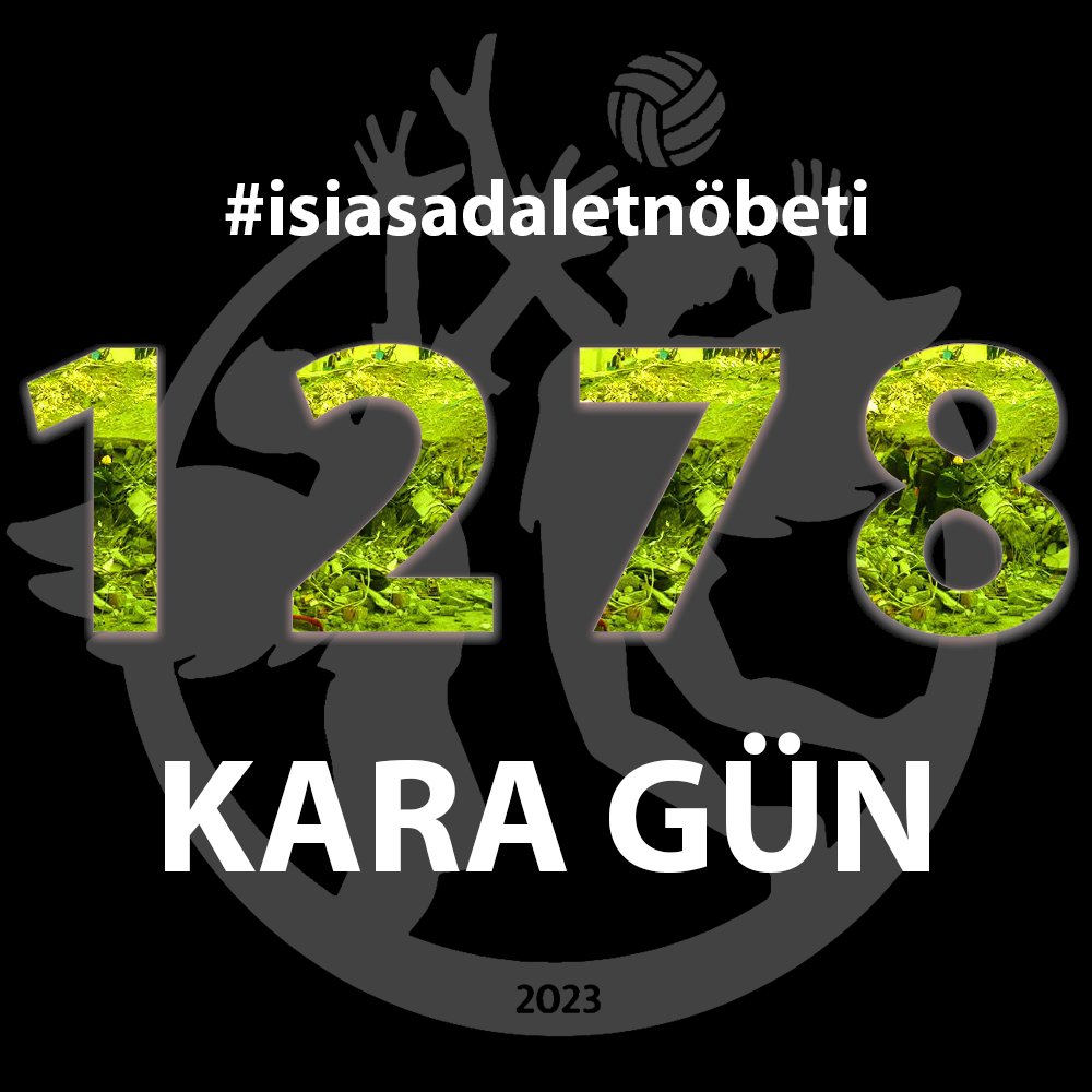 isiasnobet's tweet photo. Şampiyon Melekler için adalet sağlanmalı! Suçluların cezasız kalmaması gerek. Sorumlular hesap vermelidir.

Adalet olmadan geçen 1278 kara gün. Bu nöbet, adalet sağlanana kadar devam edecek. 

#isiasadaletnöbeti
#isiasortakdavamız
#isiasolasıkast https://t.co/xxqtndNMvN
