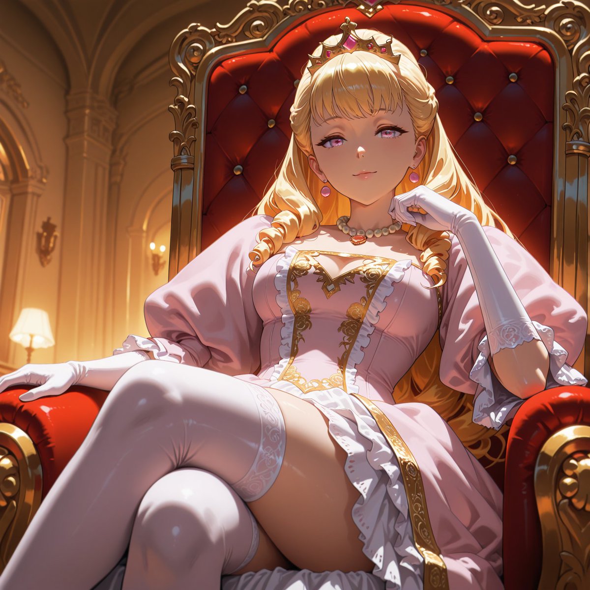 InfinityArinh9's tweet photo. Reina Oriana 👑✨ | The Queen Has Arrived SFW🎨✨mor Bio Link Meet Reina Oriana, the queen of elegance and royal fantasy. ❤️ Follow me #ReinaOriana #RoyalFantasy #AnimeArt #AnimeArtwork #DigitalArt #AIArt #FantasyArt #AnimeQueen #RoyalQueen #ArtCollection #altın https://t.co/nAyRdEzjfP