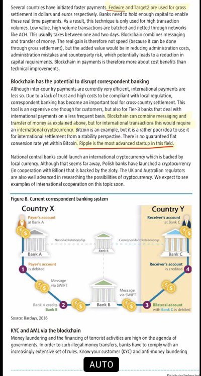 ryanscryptcod's tweet photo. ‼️RIPPLE’S TECHNOLOGY IS THE MOST ADVANCED SETTLEMENT SYSTEM IN THE INDUSTRY‼️

Documented below.📝👇 https://t.co/FLl3jn3epF