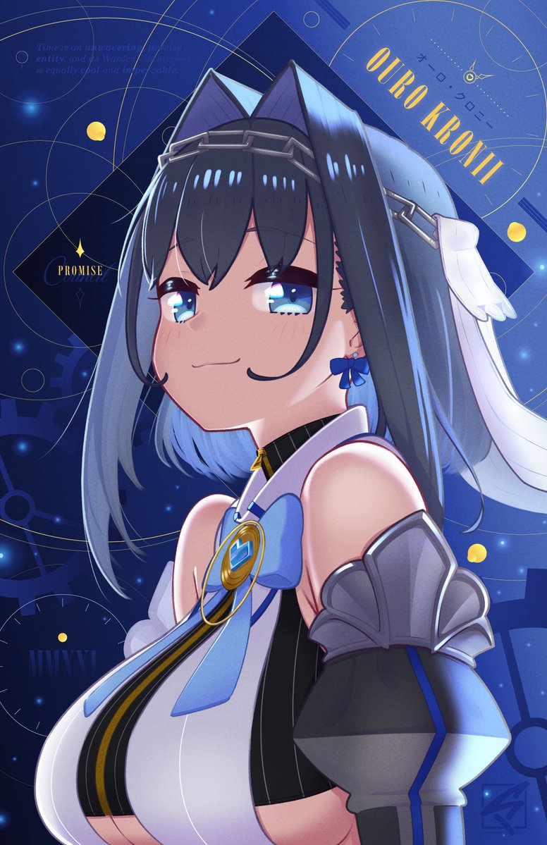 SynapseProperty's tweet photo. ✨ Kronii 💙 #クロニーラスト #kronillust https://t.co/tcBukRaSaY