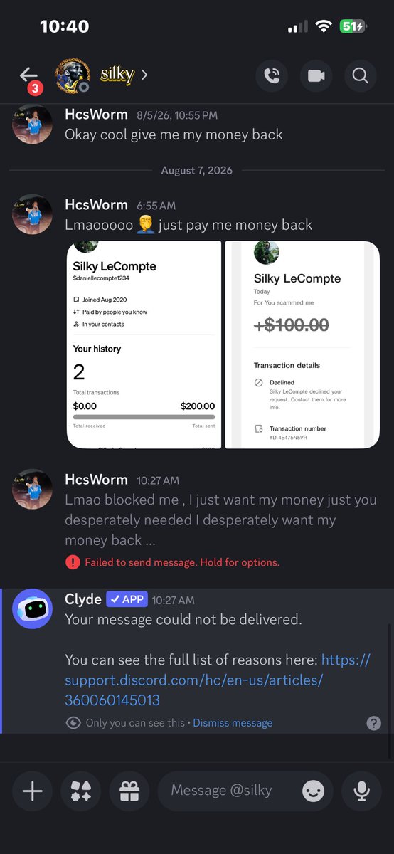HighLocks3's tweet photo. @SilkyPicks I just want my money bro… https://t.co/SsnuOQ4x9X