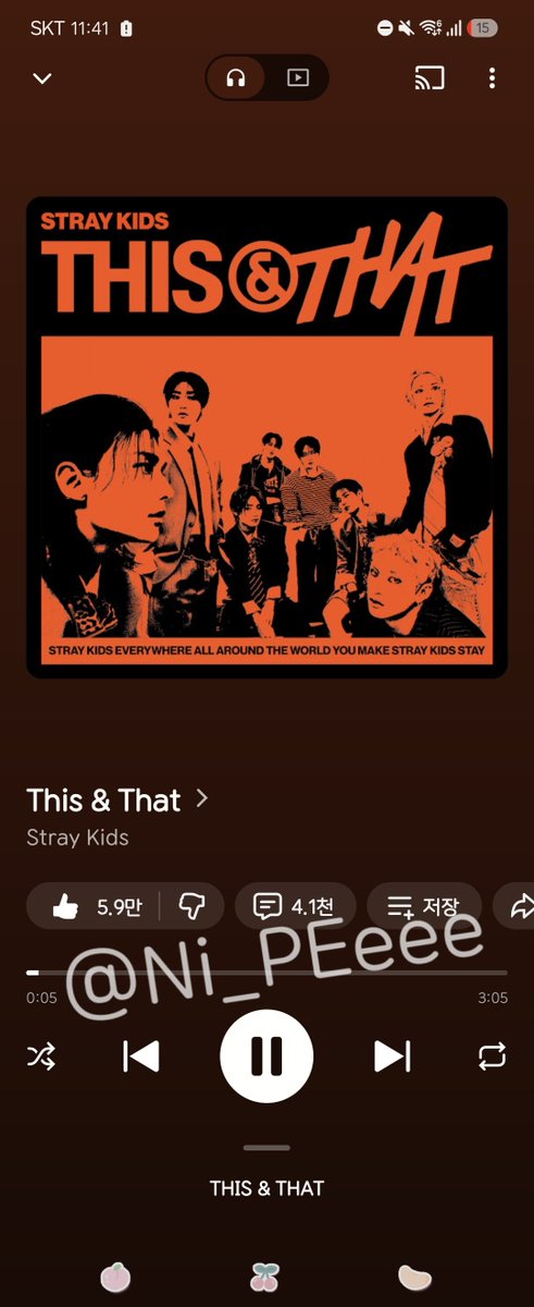 Ni_PEeee's tweet photo. #StrayKids #스트레이키즈 #THIS_AND_THAT #This_and_That_BurningTime https://t.co/jXcz8EqhpI