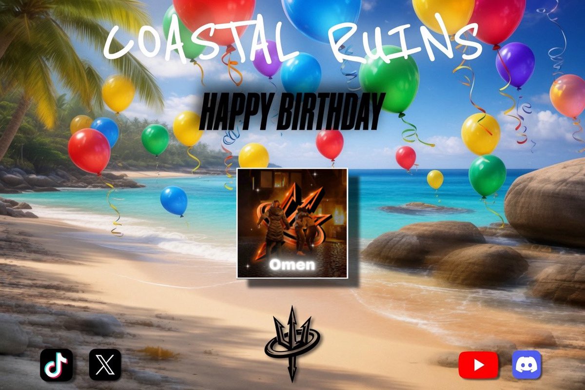 CoastalRuins's tweet photo. Happy Birthday to the King Of The KillFeeds

🎂: @itsOmenFPS 

#CoastToCoast #CoastalSZN https://t.co/ZtbQKxi6Aj